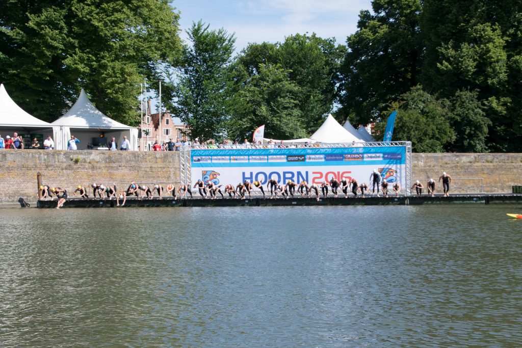 EK openwater zwemmen start